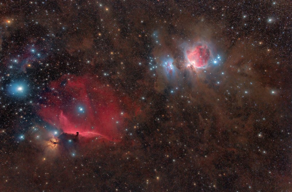 Orion Nebulas region