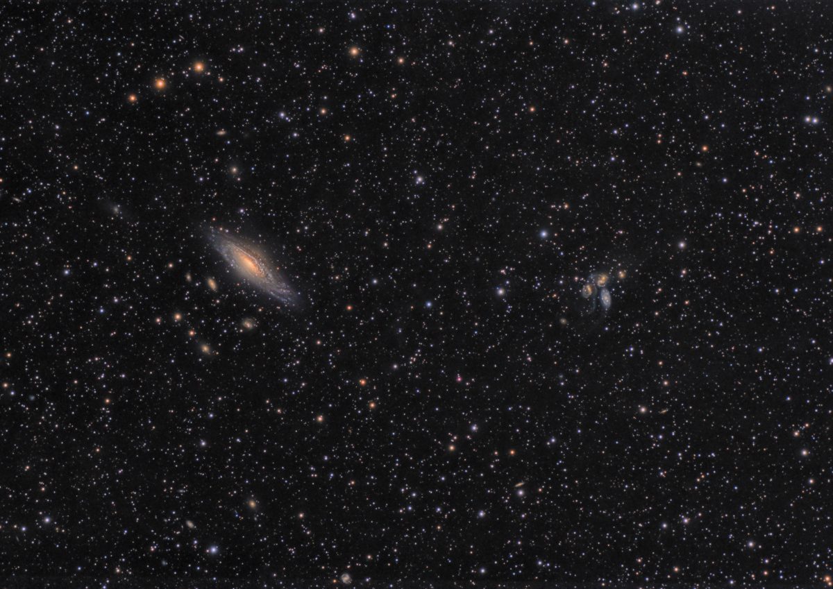 NGC7331 & Stephan's Quintet Galaxy Group