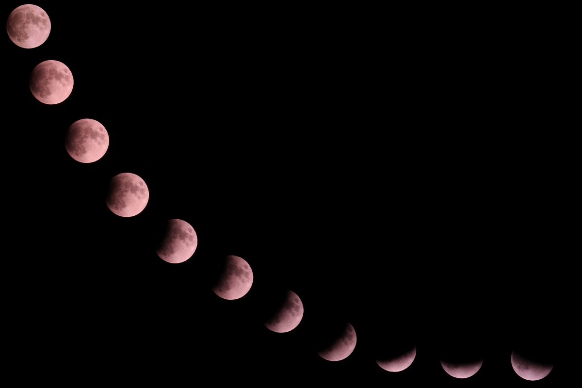 Eclipse mosaic 1 1200x800 - Partial Moon Eclipse 16.07.2019.