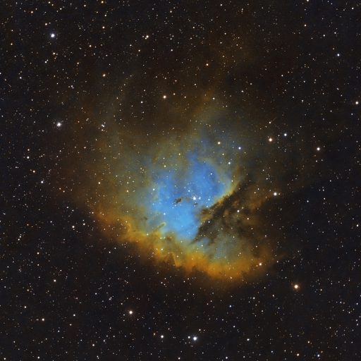 Pacman HST 512x512 - PACMAN NEBULA NGC 281