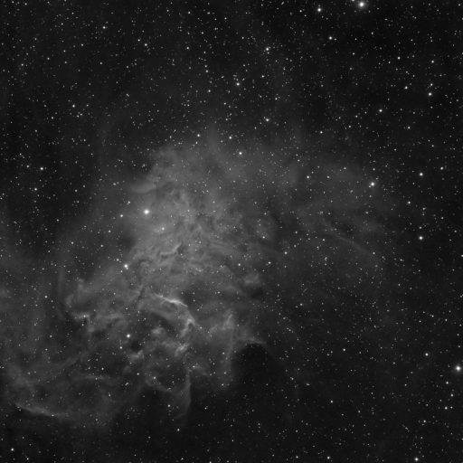 IC 405 flaming star nebula 512x512 - IC405 flaming star nebula