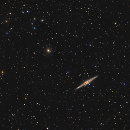 NGC 891 croped 512x512 - NGC 891 galaxy