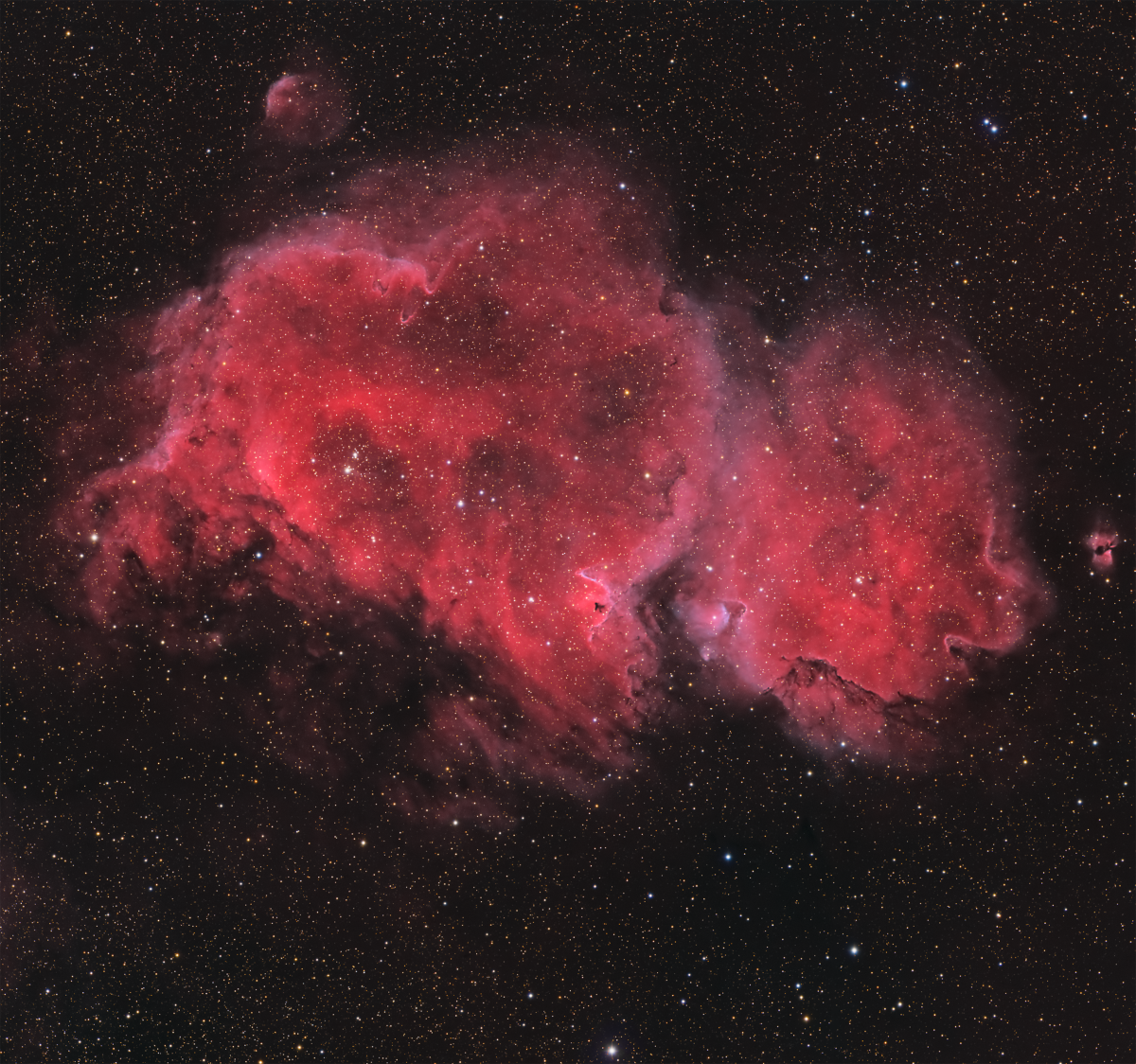 Soul 1200x1124 - IC1848 soul nebula