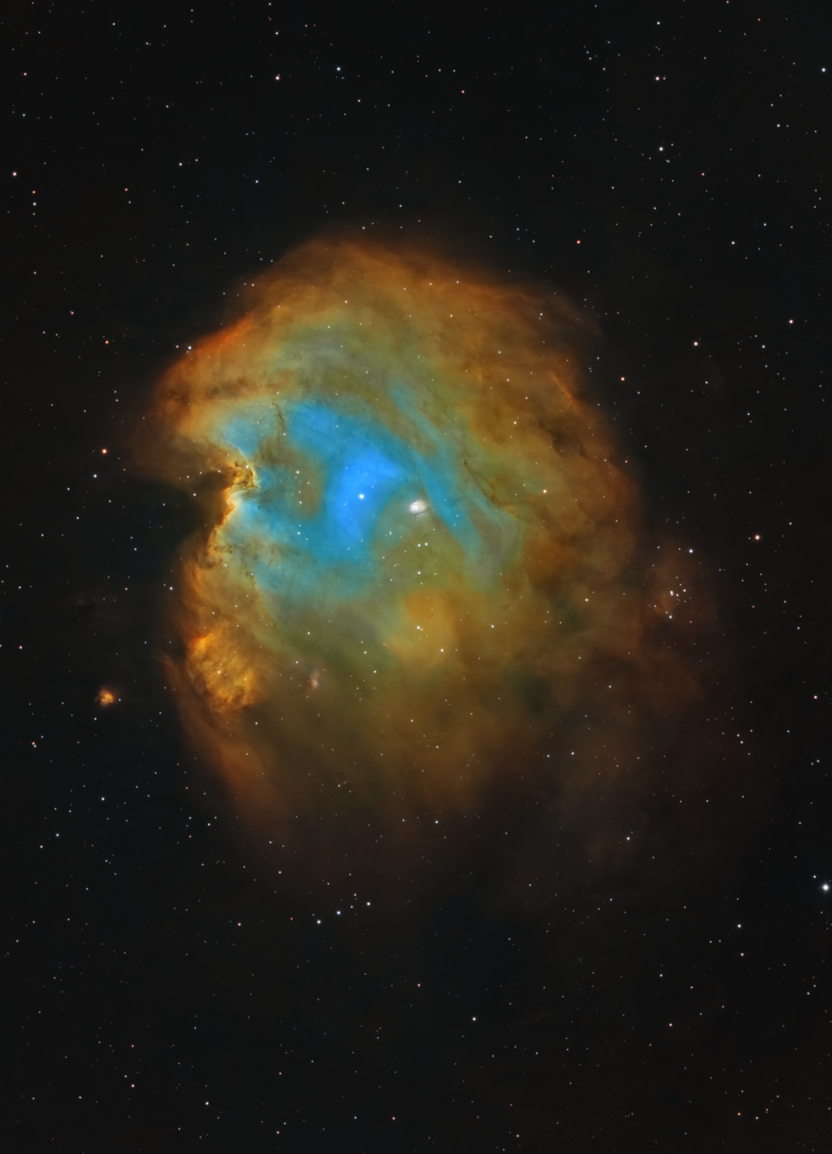 monkey 1200x1663 - NGC 2174 monkey head nebula