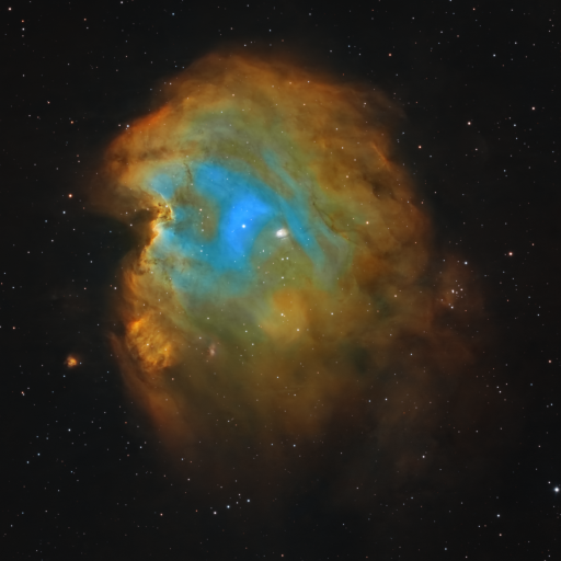 monkey 512x512 - NGC 2174 monkey head nebula