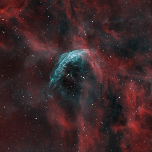 wr 134 512x512 - WR 134 surrounding nebula