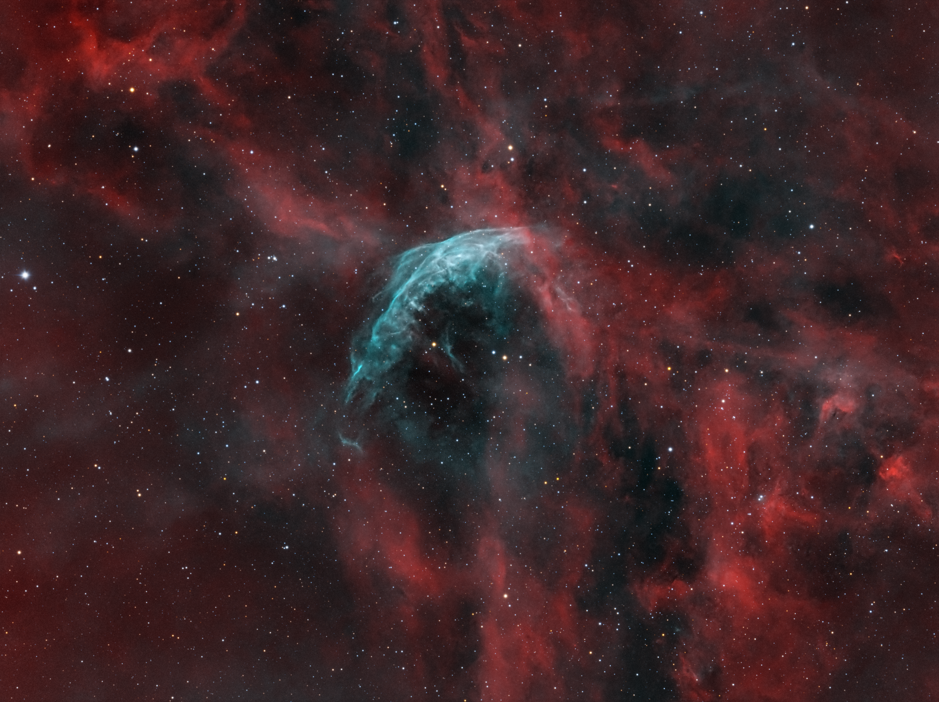 WR 134 surrounding nebula wr 134 wr 134 -